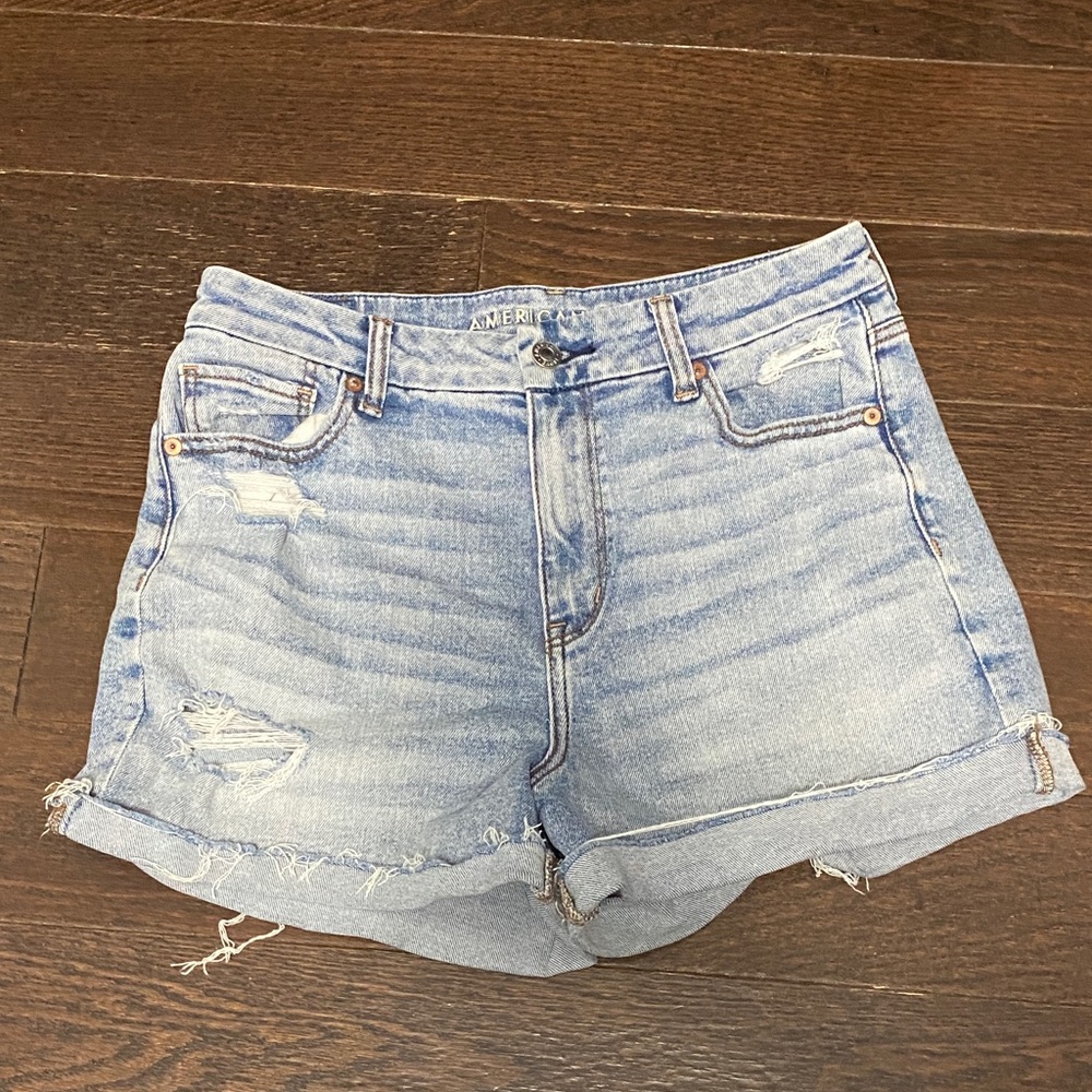 American Eagle Distressed Jean Shorts